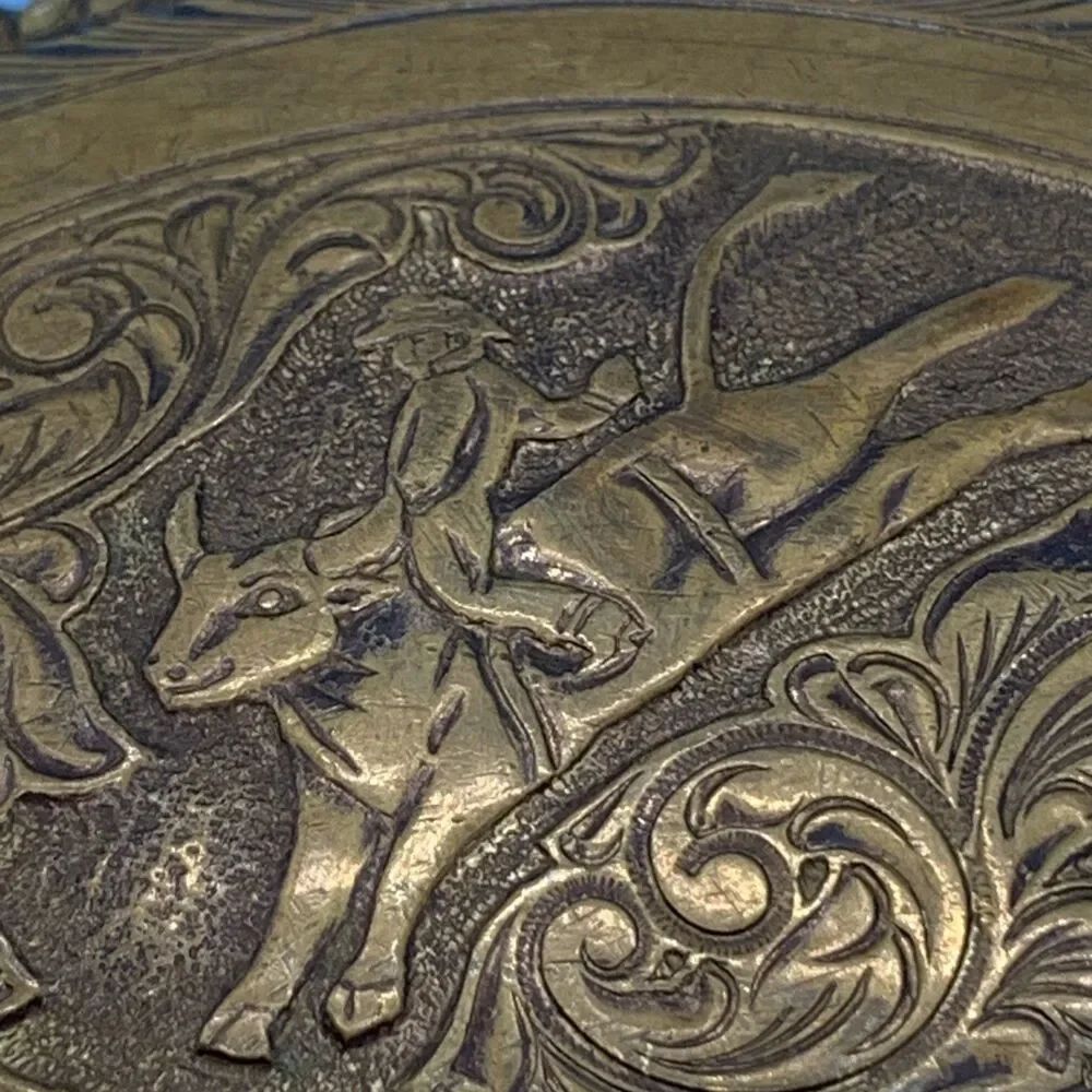 Vintage Bullrider Belt Buckle (LG-13)